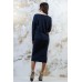 Embroidered Costume "Stars" Navy